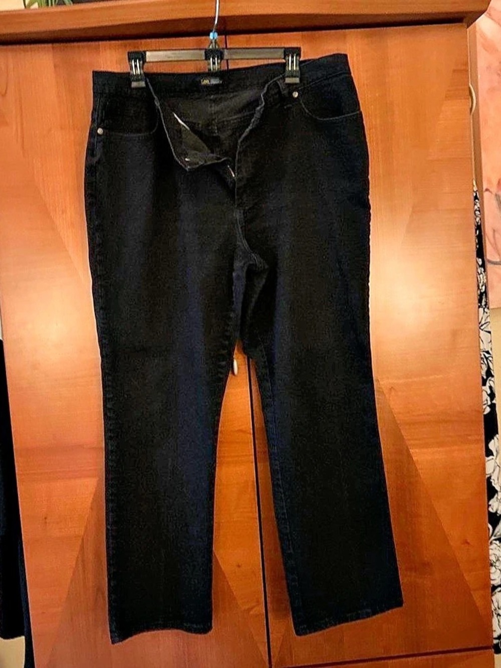 Lee Relaxed Fit Straight Leg Jeans Black